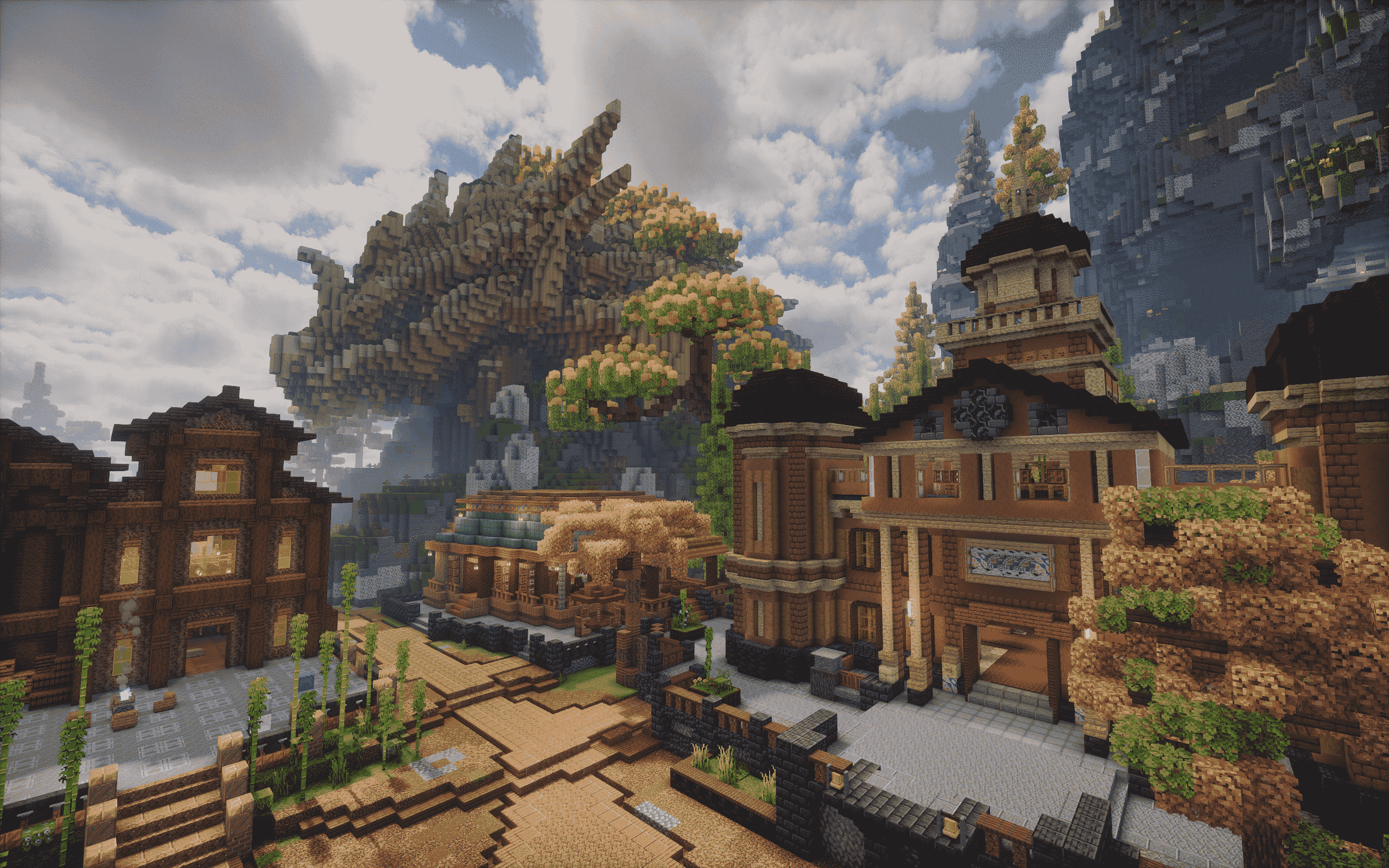 粉系Minecraft风景